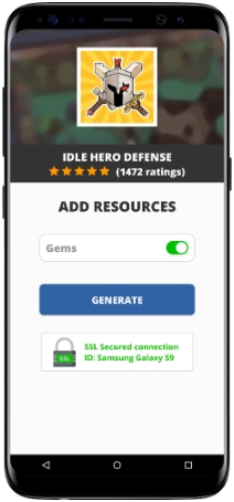 Idle Hero Defense MOD APK Screenshot
