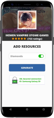 Ikemen Vampire Otome Games MOD APK Screenshot