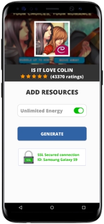 Is It Love Colin MOD APK Screenshot