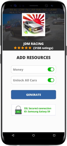 JDM Racing MOD APK Screenshot