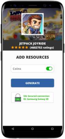 Jetpack Joyride MOD APK Screenshot