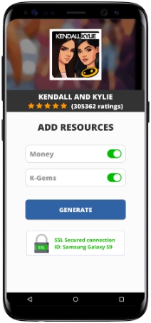 Kendall and Kylie MOD APK Screenshot