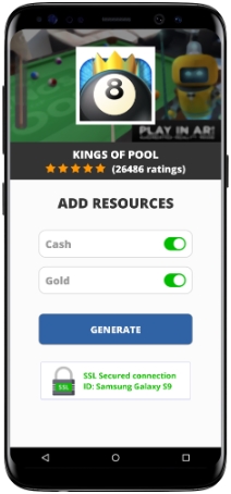 Kings of Pool MOD APK Screenshot