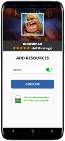 KingsRoad MOD APK Screenshot