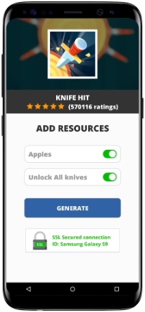 Knife Hit MOD APK Screenshot