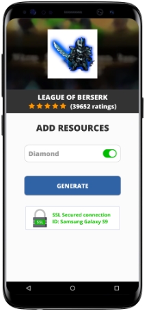 League of Berserk MOD APK Screenshot