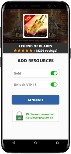 Legend of Blades MOD APK Screenshot