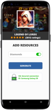 Legend of Lords MOD APK Screenshot