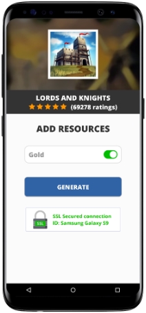 Lords and Knights MOD APK Screenshot