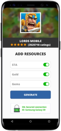 Lords Mobile MOD APK Screenshot