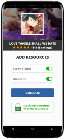 Love Tangle Shall we date MOD APK Screenshot