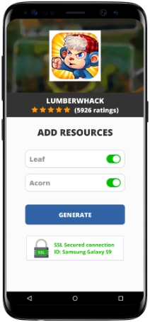 Lumberwhack MOD APK Screenshot