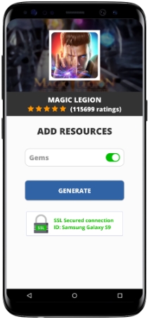 Magic Legion MOD APK Screenshot