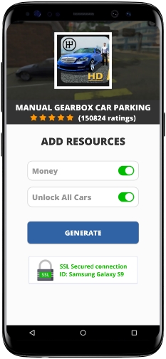 Manual gearbox Car parking MOD APK Screenshot