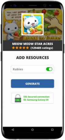 Meow Meow Star Acres MOD APK Screenshot
