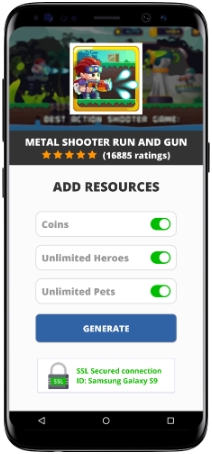 Metal Shooter Run and Gun MOD APK Screenshot