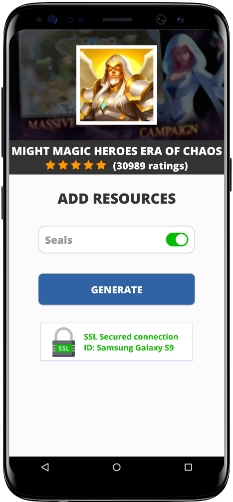 Might Magic Heroes Era of Chaos MOD APK Screenshot
