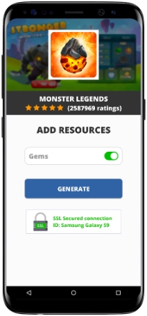 monster legends mod apk private server