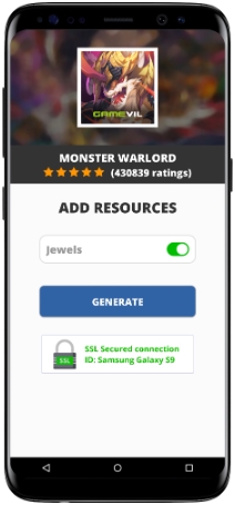 Monster Warlord MOD APK Screenshot