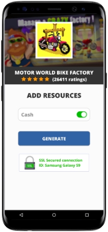 Motor World Bike Factory MOD APK Screenshot