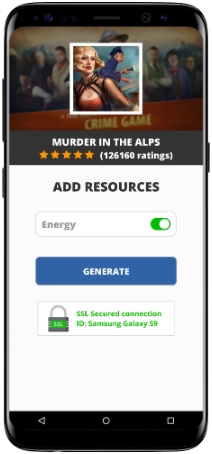 android murder in the alps energy