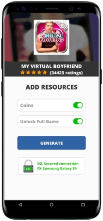 My Virtual Boyfriend MOD APK Screenshot