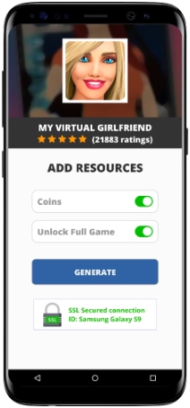 My Virtual Girlfriend MOD APK Screenshot