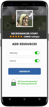 Necromancer Story MOD APK Screenshot