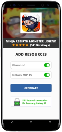 Ninja Rebirth Monster Legend Mod Apk Unlimited Diamond Unlock Vip 15