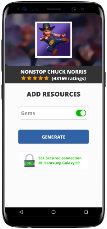 Nonstop Chuck Norris MOD APK Screenshot