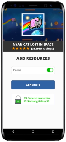 Nyan Cat Lost In Space MOD APK Screenshot