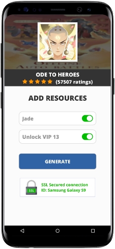 Ode To Heroes MOD APK Screenshot