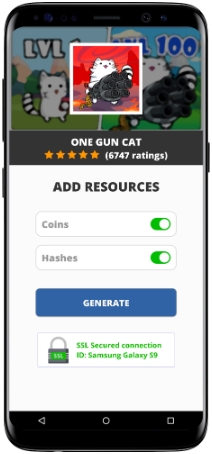 One Gun Cat MOD APK Screenshot
