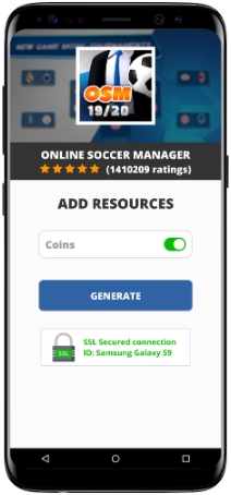 Online Soccer Manager MOD APK Screenshot