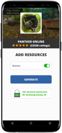 Panther Online MOD APK Screenshot