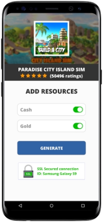 Paradise City Island Sim MOD APK Screenshot