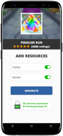 Penguin Run MOD APK Screenshot
