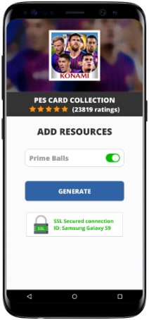 PES Card Collection MOD APK Screenshot