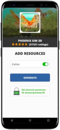 Phoenix Sim 3D MOD APK Screenshot
