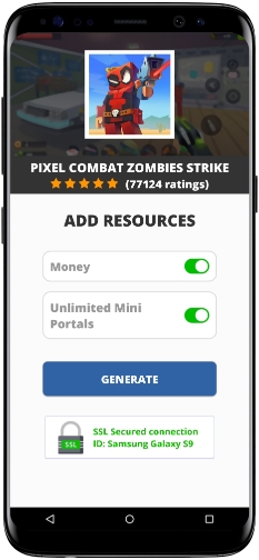 Pixel Combat Zombies Strike MOD APK Screenshot