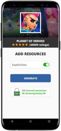 Planet of Heroes MOD APK Screenshot