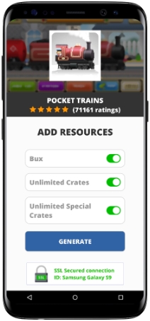 Pocket Trains Mod Apk Unlimited Bux Crates Special