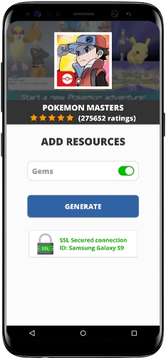 Pokemon Masters MOD APK Screenshot
