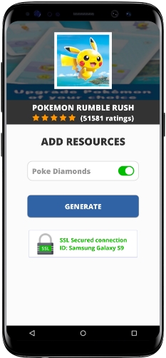 Pokemon Rumble Rush MOD APK Screenshot
