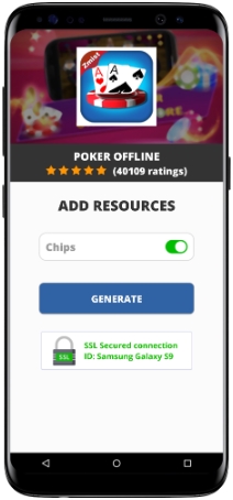 Poker Offline MOD APK Screenshot