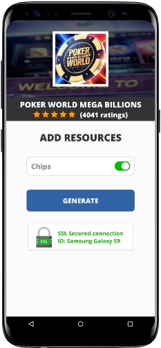 Poker World Mega Billions MOD APK Screenshot