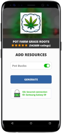 Pot Farm Grass Roots MOD APK Screenshot