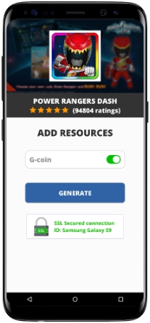 Power Rangers Dash MOD APK Screenshot