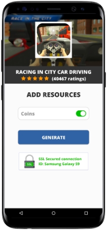 Racing in City Car Driving MOD APK Screenshot