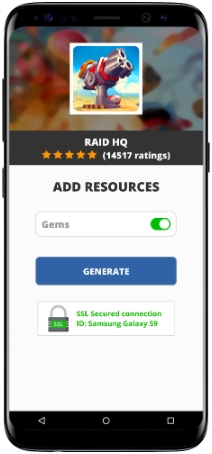 RAID HQ MOD APK Screenshot